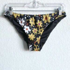 Seea Josie Yellow Daisy Cheeky Bikini Bottoms Medium
